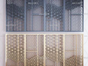 Door glass kap 3D Model