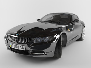 Car araba motor 3D 模型