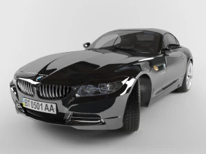 Car araba motor 3D Model