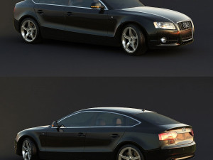 Car araba motor Model 3D
