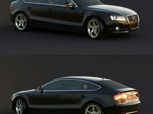Car araba motor 3D Model