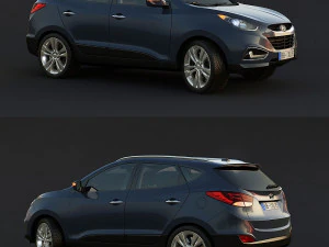 Car araba motor 3D Model