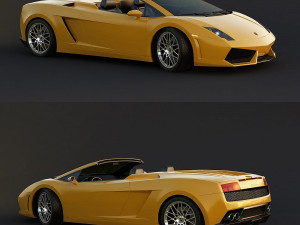 Car araba motor Model 3D