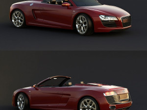 Car araba motor Model 3D