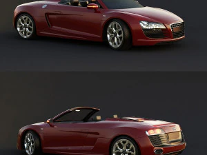 Car araba motor 3D Model