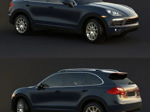 Car araba motor 3D Model