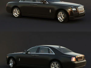 Car araba motor 3D Model
