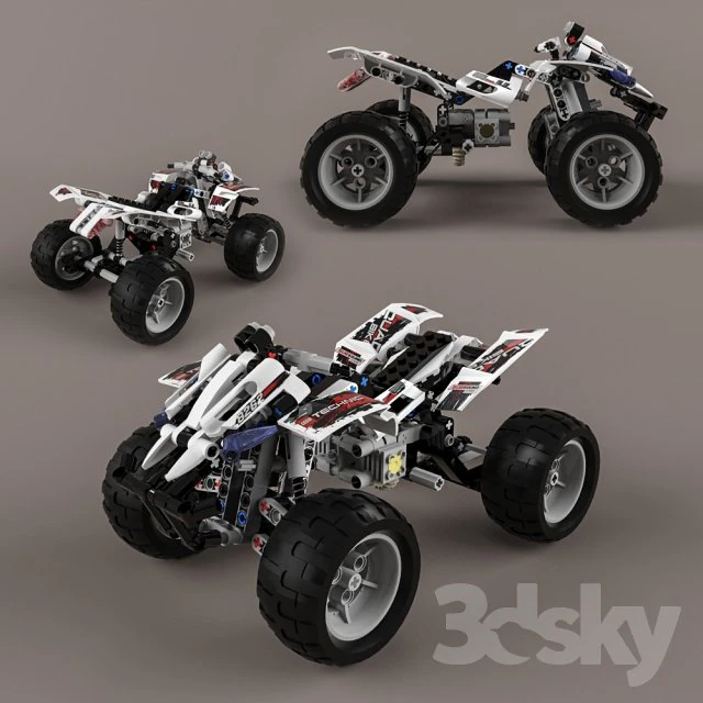 Car araba motor 3D Model .c4d .max .obj .3ds .fbx .stl .blend 