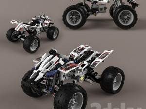 Car araba motor 3D Model
