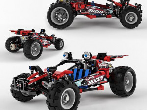 Car araba motor 3D-Modell