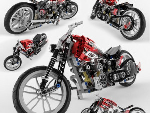 Car araba motor 3D-Modell