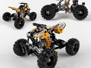 Car araba motor 3D-Modell