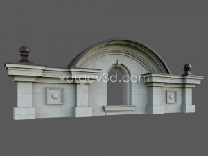 Mimari dekorasyon 3D Model