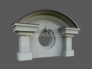 Mimari dekorasyon 3D Model