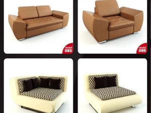 Koltuk seat 3D Model