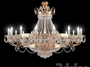 Chandelier avize Model 3D