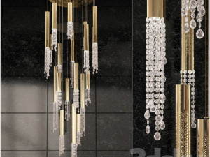 Chandelier avize 3Dモデル