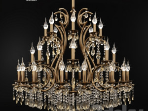 Chandelier avize 3Dモデル