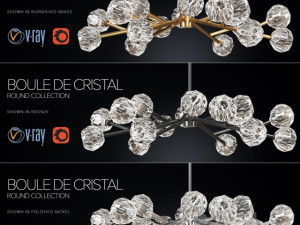 Chandelier avize 3D मॉडल