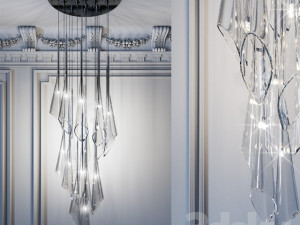 Chandelier avize 3D मॉडल