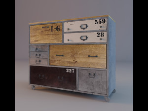 Sehpa coffe table 3D 模型