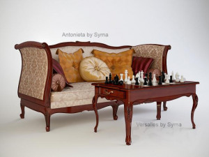 Sehpa coffe table koltuk seat 3D 모델