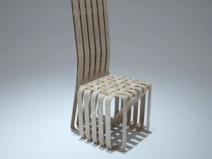 Sandalye-Stuhl 3D Modell