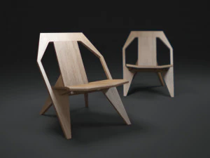 Sandalye chair 3D Model