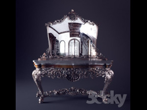 Decoration dekorasyon Coffetable 3D Model