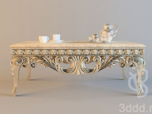Decoration dekorasyon Coffetable 3Dモデル
