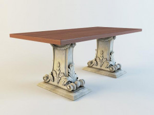 Decoration dekorasyon Coffetable 3D Model