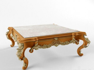 Decoration dekorasyon Coffetable 3D Model