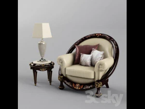 Decoration dekorasyon Coffetable 3D Model
