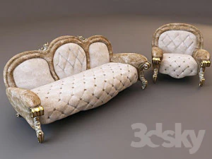 Decoration dekorasyon Coffetable 3D Model