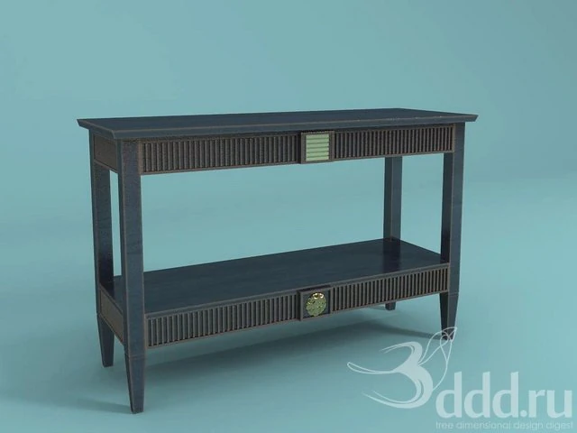 Decoration dekorasyon Coffetable 3D Model .c4d .max .obj .3ds .fbx .stl .blend