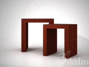 Decoration dekorasyon Coffetable 3D Model