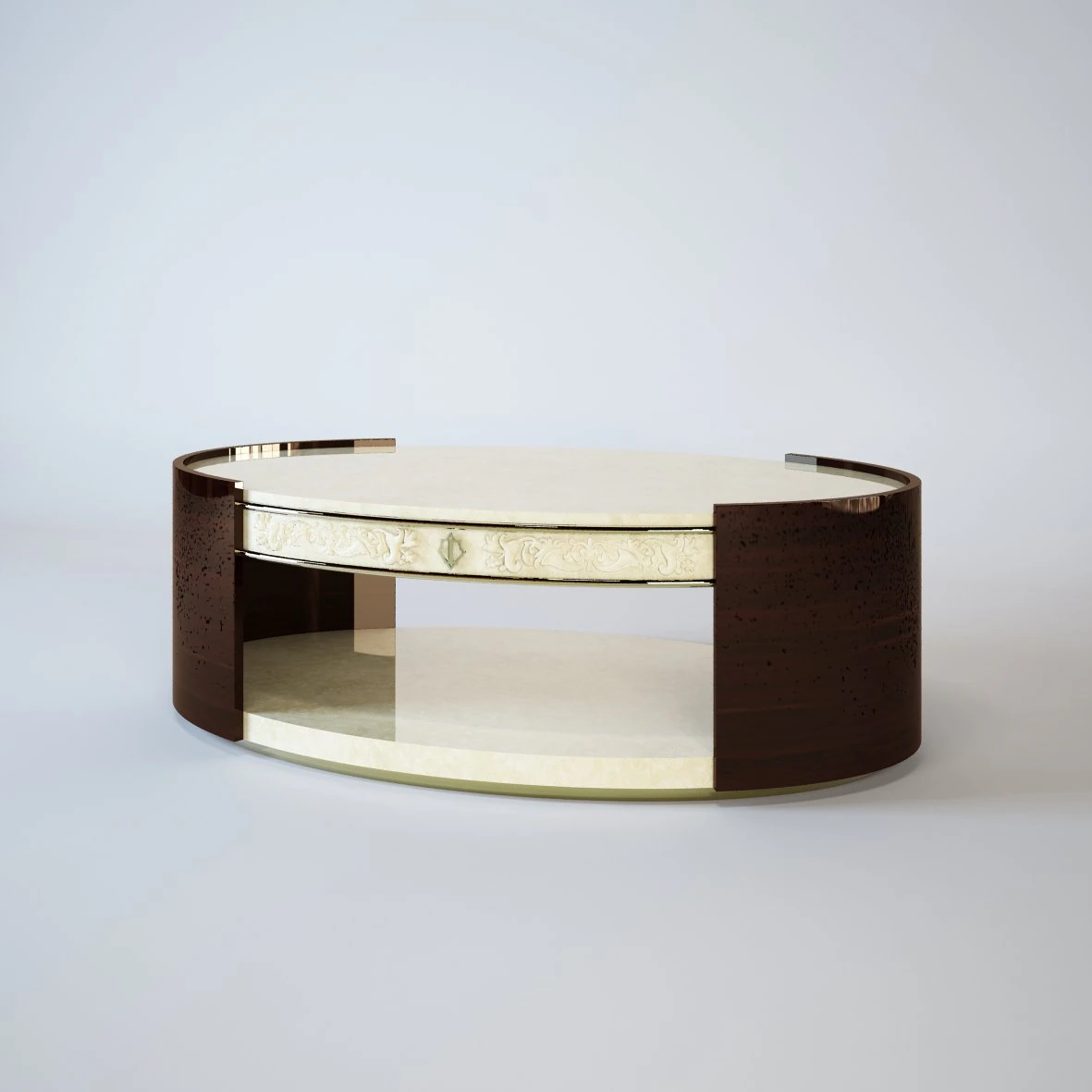 Decoration dekorasyon Coffetable 3D Model .c4d .max .obj .3ds .fbx .stl .blend
