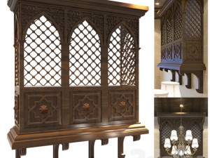 Decoration dekorasyon Coffetable 3D Model