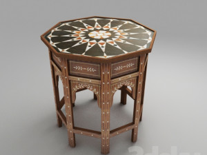 Decoration dekorasyon Coffetable 3D Model