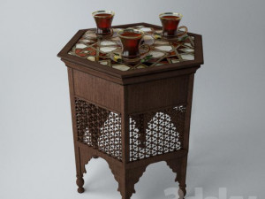 Decoration dekorasyon Coffetable 3D Model