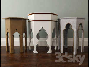 Decoration dekorasyon Coffetable 3D Model