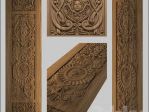 Decoration dekorasyon panel 3D Model