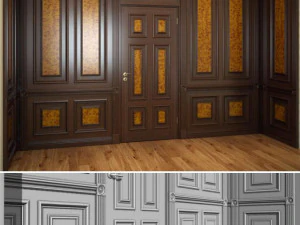 Decoration dekorasyon panel 3D Model
