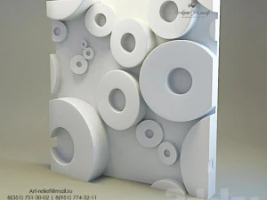 Decoration dekorasyon panel 3D Model