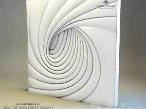 Decoration dekorasyon panel 3D Model