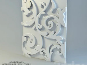 Decoration dekorasyon panel 3D Model