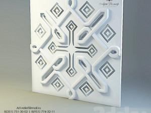 Decoration dekorasyon panel 3D 模型