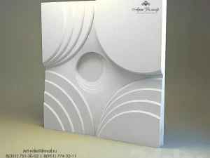 Decoration dekorasyon panel 3D Model