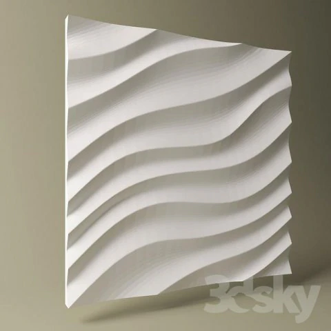 Painel decorativo decorativo Modelo 3D .c4d .max .obj .3ds .fbx .stl .blend