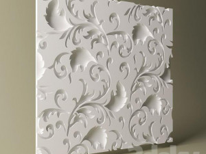 Decoration dekorasyon panel 3D मॉडल